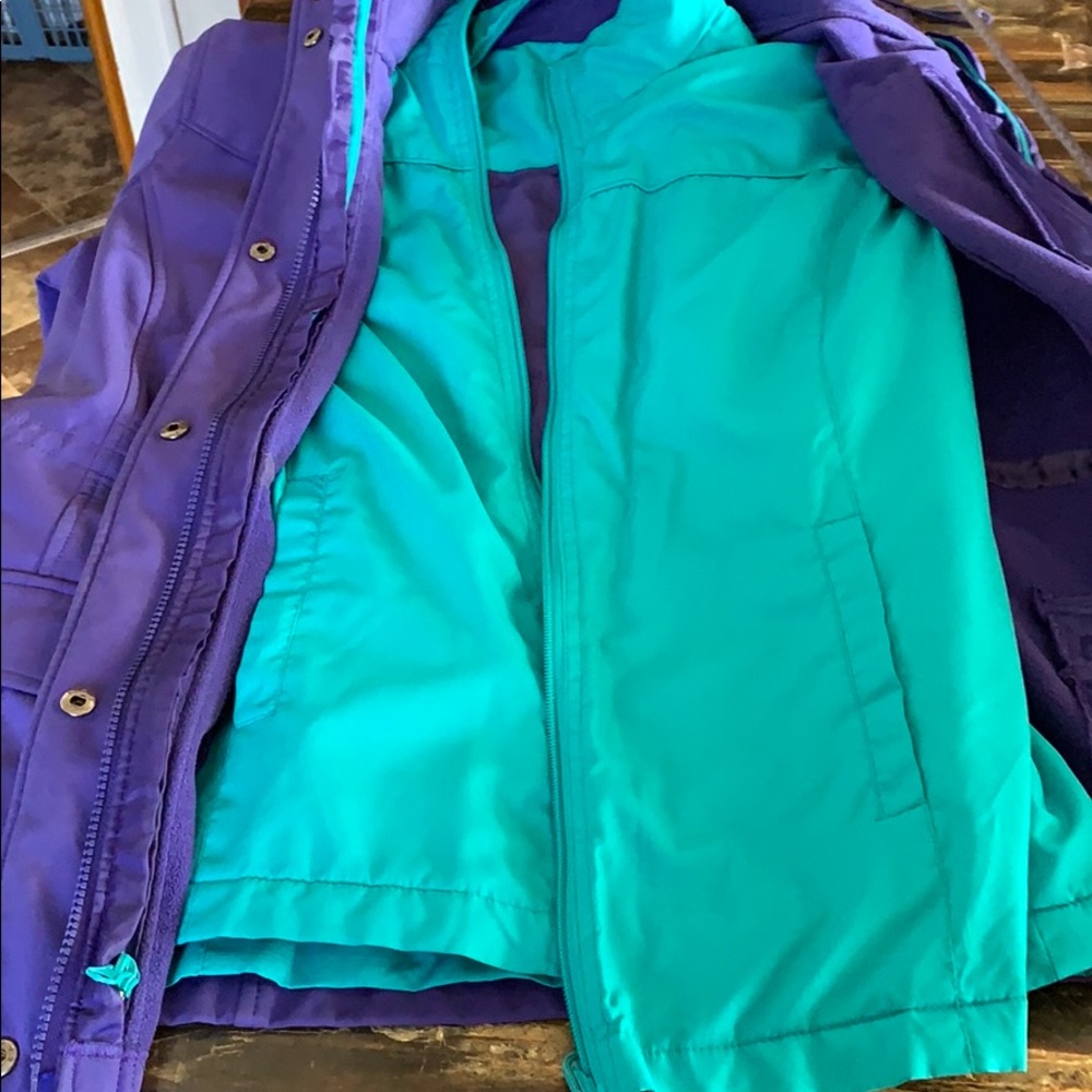 SALE!! 2in 1 Purple coat with second inside jacket.